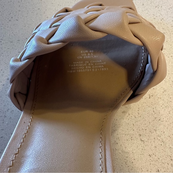 H&M Tan Braided Heels - Picture 4 of 4